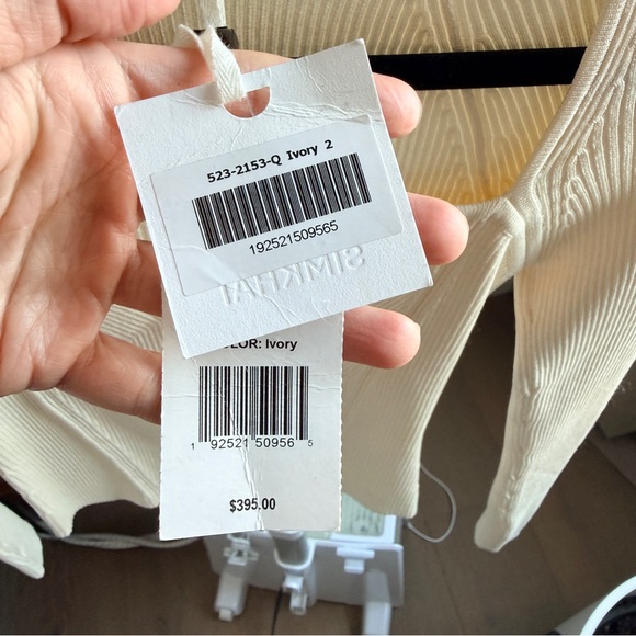 SIMKHAI Giuliana Sweetheart Knit Top - Picture 9 of 10